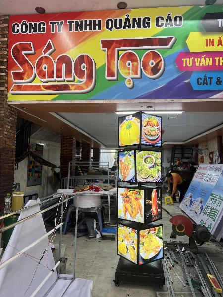 thi công bảng chân đứng