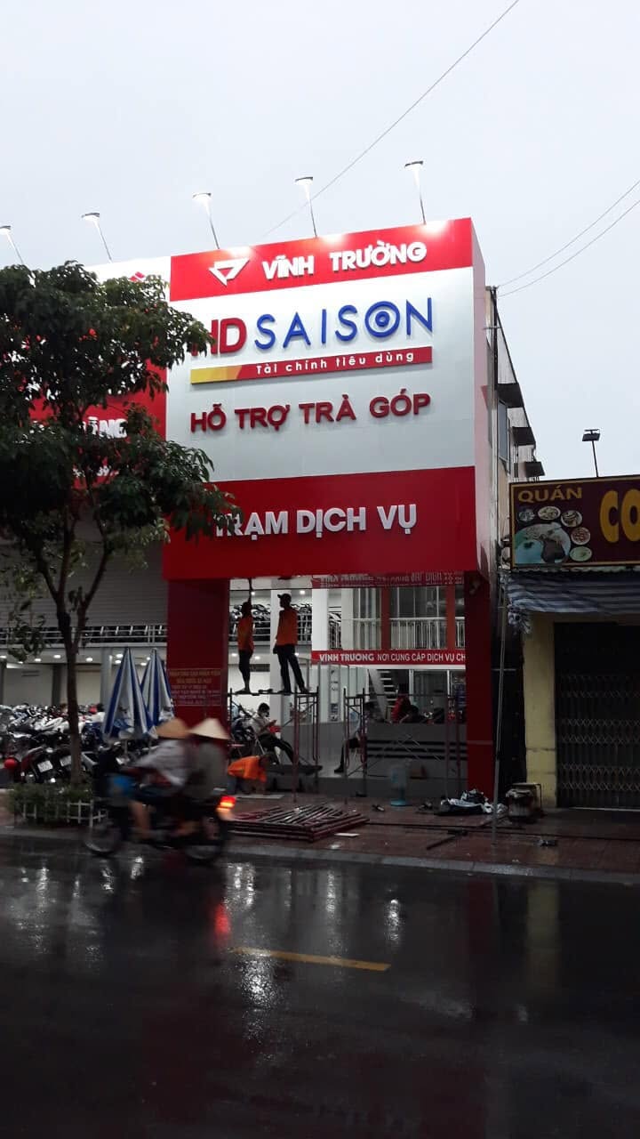 Hộp đèn Mica hút nổi