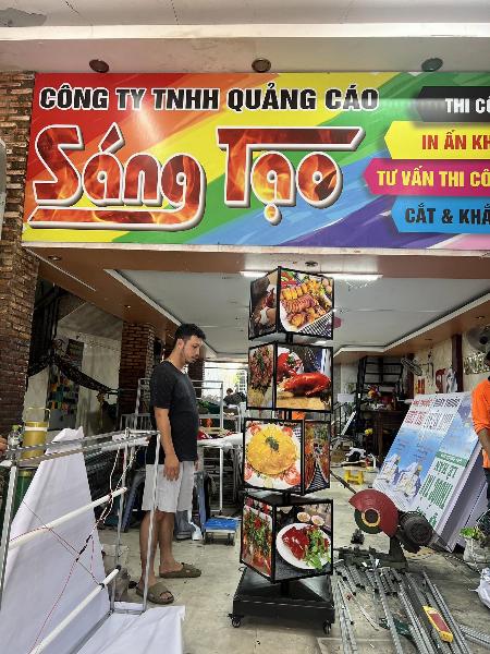 thi công bảng chân đứng